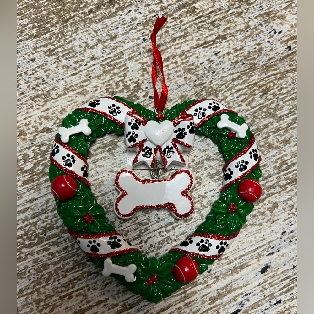 Polar X Dog Themed Christmas Ornament